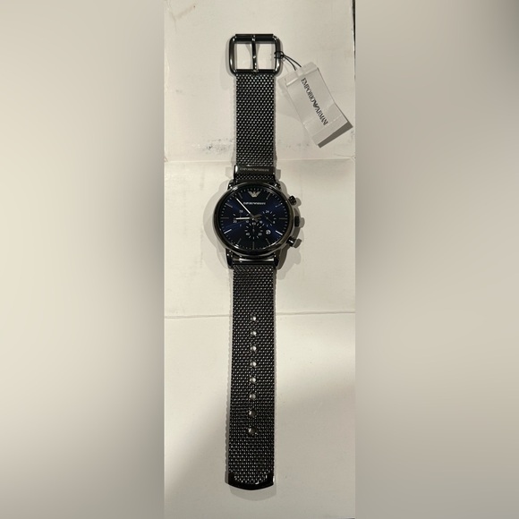 Emporio Armani Mens' Chronograph Watch - Picture 6 of 15